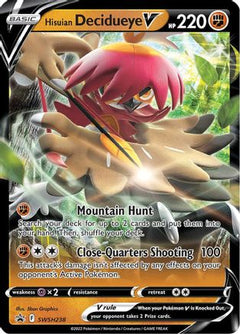 Hisuian Decidueye V (SWSH238) [Sword & Shield: Black Star Promos]-1