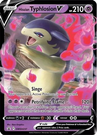 Hisuian Typhlosion V (SWSH237) [Sword & Shield: Black Star Promos]-1