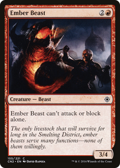 Ember Beast [Conspiracy: Take the Crown]-1