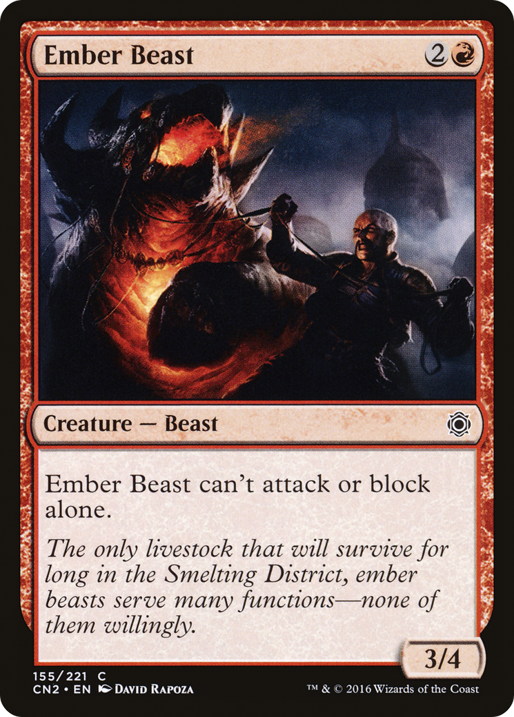 Ember Beast [Conspiracy: Take the Crown]-1