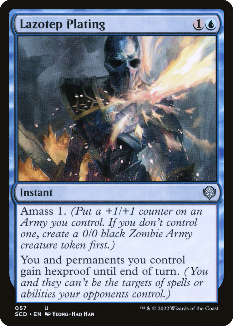 Lazotep Plating [Starter Commander Decks]-1