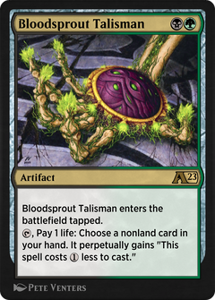 Bloodsprout Talisman (YDMU-021) - Alchemy: Dominaria-1