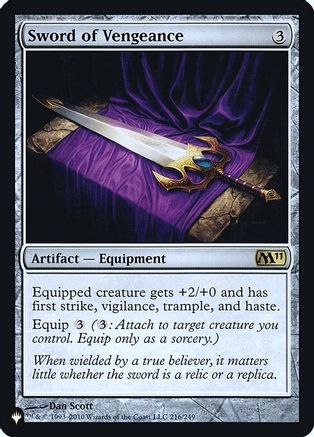 Sword of Vengeance (LIST-216) - The List Reprints-1