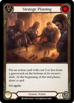 Strategic Planning (Red) [UPR200] (Uprising)  Rainbow Foil-1
