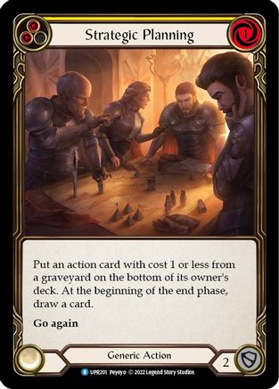 Strategic Planning (Yellow) [UPR201] (Uprising)  Rainbow Foil-1