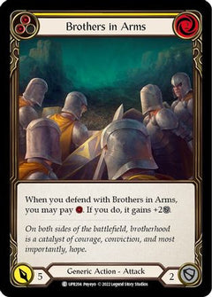 Brothers in Arms (Yellow) [UPR204] (Uprising)  Rainbow Foil-1