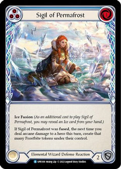 Sigil of Permafrost (Blue) [UPR108] (Uprising)  Rainbow Foil-1