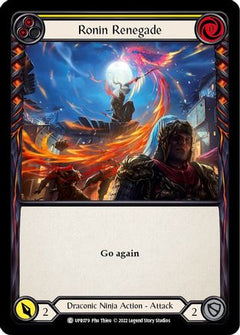 Ronin Renegade (Yellow) [UPR079] (Uprising)  Rainbow Foil-1