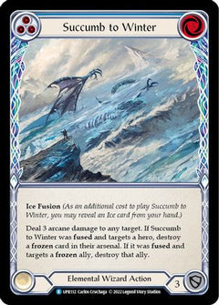 Succumb to Winter (Blue) [UPR112] (Uprising)-1