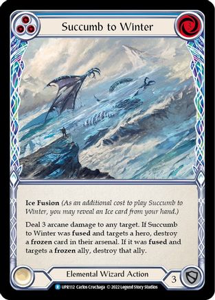 Succumb to Winter (Blue) [UPR112] (Uprising)-1