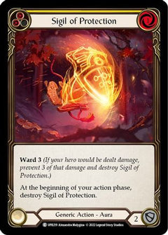 Sigil of Protection (Yellow) [UPR219] (Uprising)  Rainbow Foil-1