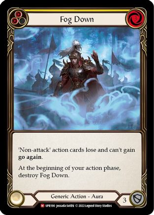 Fog Down [UPR190] (Uprising)  Rainbow Foil-1