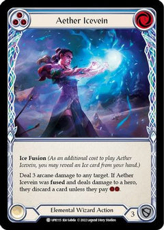 Aether Icevein (Blue) [UPR115] (Uprising)  Rainbow Foil-1