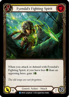 Fyendal's Fighting Spirit (Yellow) [UPR195] (Uprising)  Rainbow Foil-1