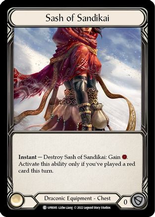 Sash of Sandikai [UPR085] (Uprising)  Cold Foil-1
