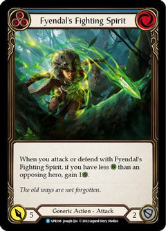 Fyendal's Fighting Spirit (Blue) [UPR196] (Uprising)-1