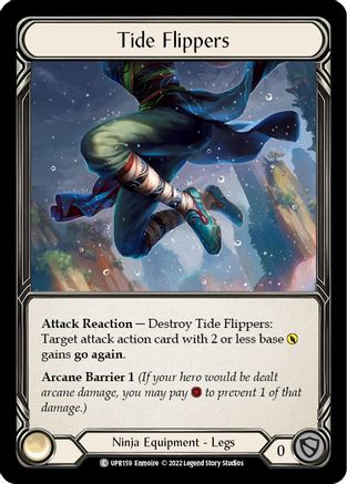 Tide Flippers [UPR159] (Uprising)  Rainbow Foil-1