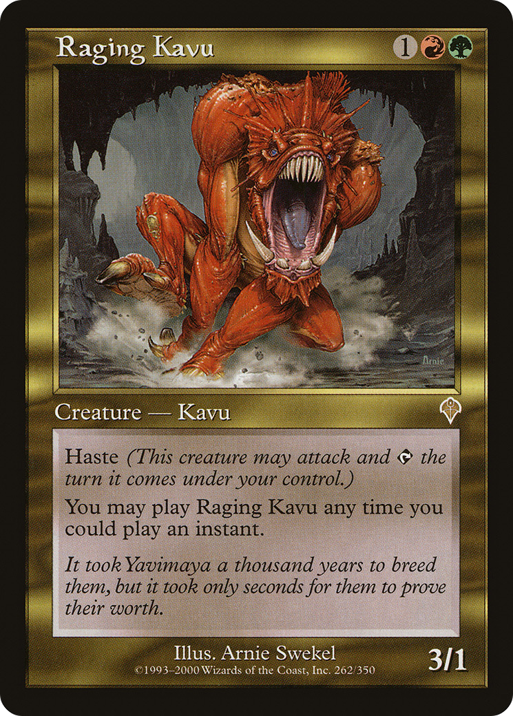 Raging Kavu [Invasion]-1
