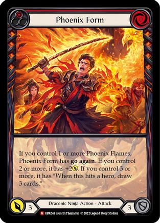 Phoenix Form (Extended Art) [UPR048] (Uprising)  Rainbow Foil-1