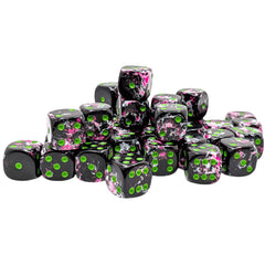 CHX 24814 Brush Paintball/green 12mm d6 Dice Block (36 dice)