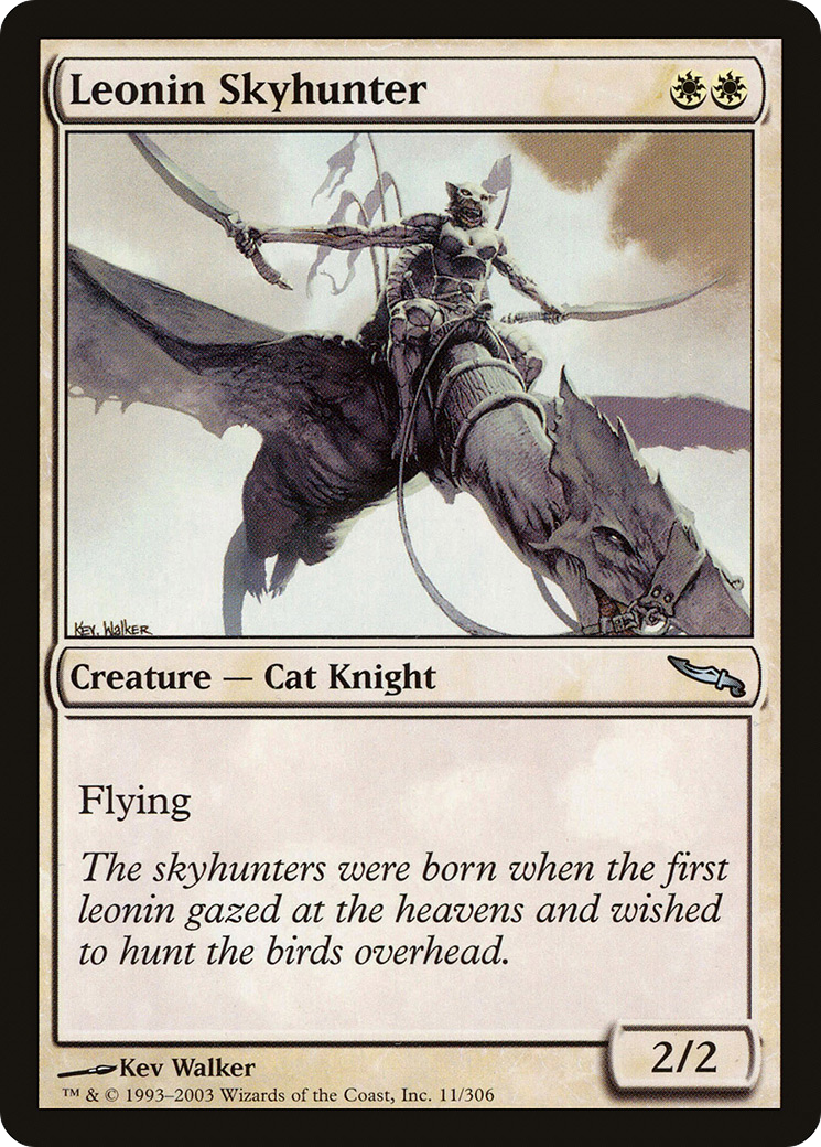 Leonin Skyhunter [Mirrodin]-1