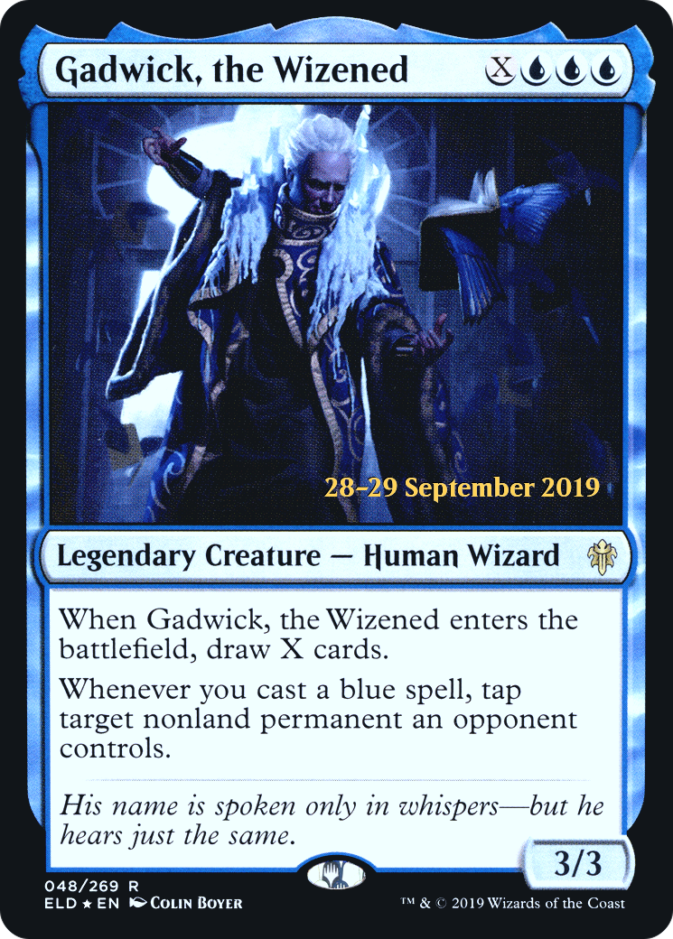 Gadwick, the Wizened [Throne of Eldraine Prerelease Promos]-1