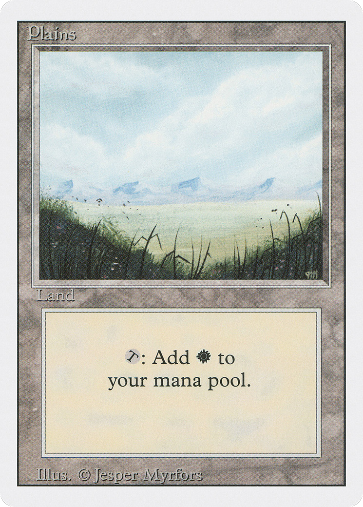 Plains (No Trees / Signature on Right) [Revised Edition]-1