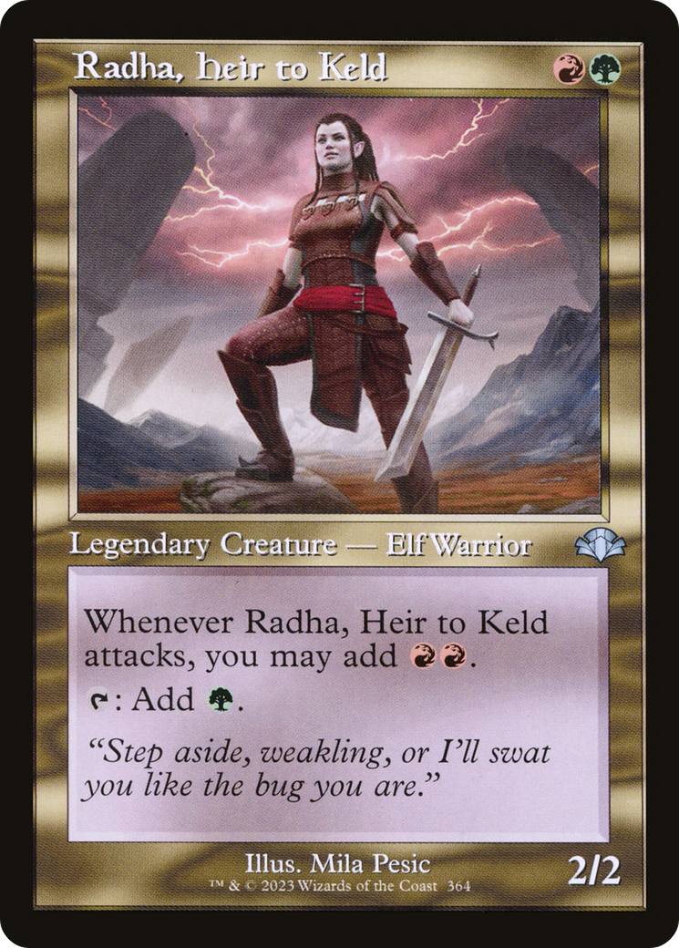 Radha, Heir to Keld (Retro) [Dominaria Remastered]-1