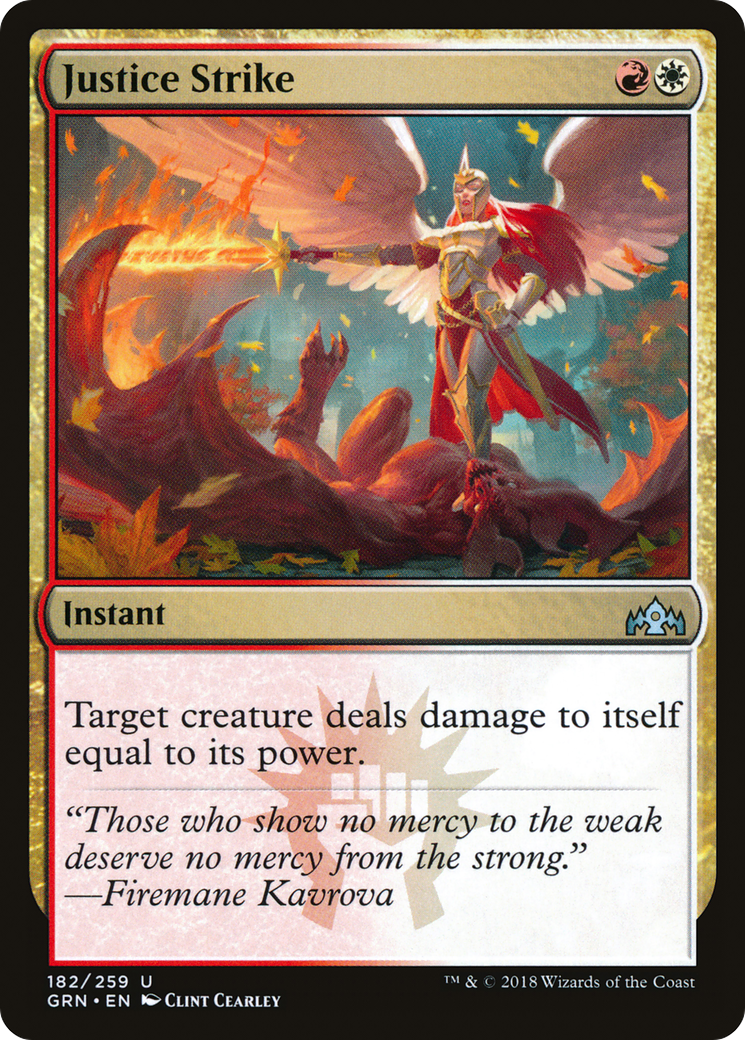 Justice Strike [Guilds of Ravnica]-1