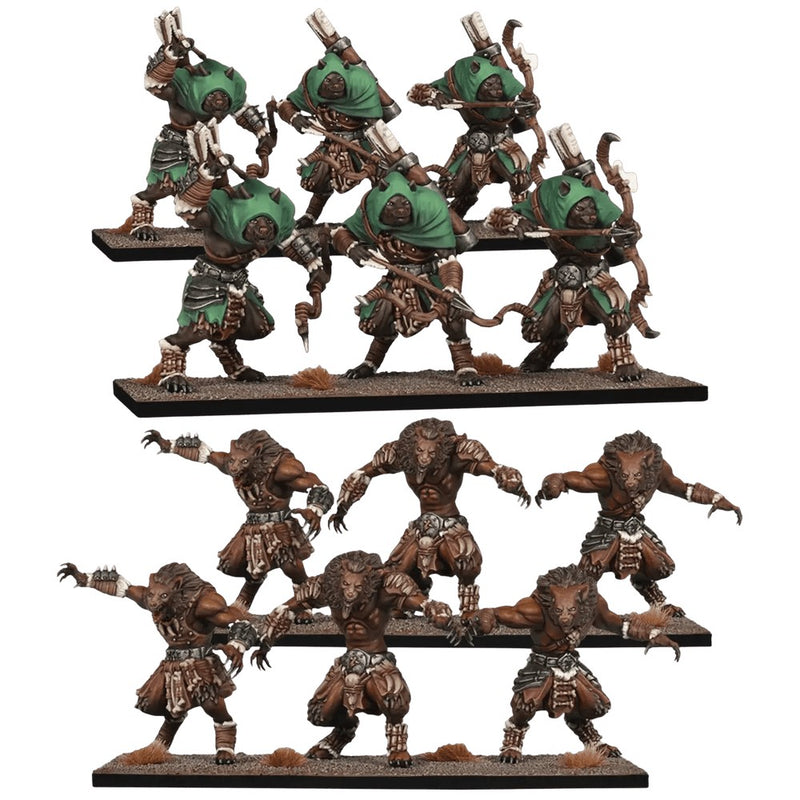 Kings of War - Xirkaali - Plainstalker/Wildfangs Regiment