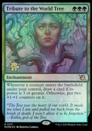 Tribute to the World Tree [March of the Machine Prerelease Promos]-1