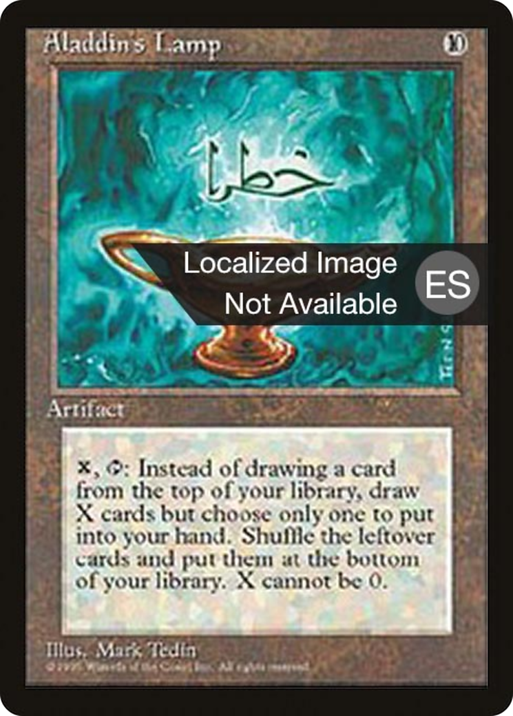 Aladdin's Lamp [Fourth Edition Foreign Black Border]-1