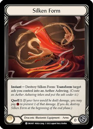 Silken Form [DRO007] (Uprising Dromai Blitz Deck)-1