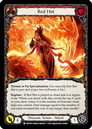 Red Hot [DRO009] (Uprising Dromai Blitz Deck)-1