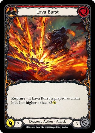 Lava Burst [DRO010] (Uprising Dromai Blitz Deck)-1