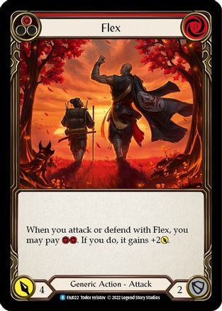 Flex (Red) [FAI022] (Uprising Fai Blitz Deck)-1