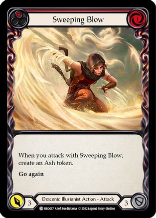 Sweeping Blow (Red) [DRO017] (Uprising Dromai Blitz Deck)-1