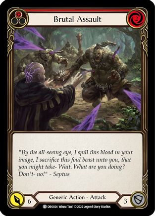 Brutal Assault [DRO024] (Uprising Dromai Blitz Deck)-1