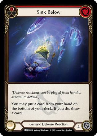 Sink Below [DRO028] (Uprising Dromai Blitz Deck)-1