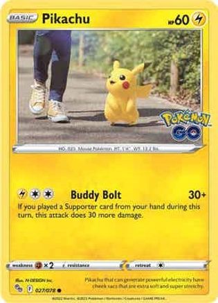 Pikachu (027/078) [Pokémon GO]-1