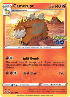 Camerupt (014/078) [Pokémon GO]-1