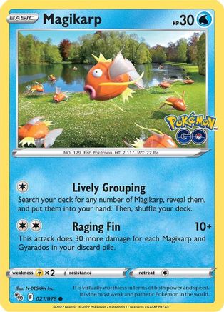 Magikarp (021/078) [Pokémon GO]-1