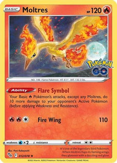 Moltres (012/078) [Pokémon GO]-1