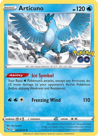 Articuno (024/078) [Pokémon GO]-1