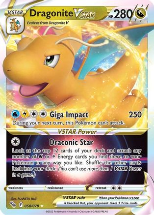 Dragonite VSTAR (050/078) [Pokémon GO]-1