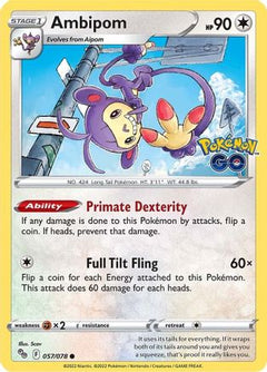 Ambipom (057/078) [Pokémon GO]-1