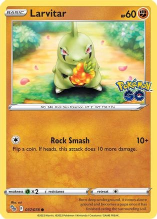 Larvitar (037/078) [Pokémon GO]-1