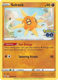 Solrock (039/078) [Pokémon GO]-1