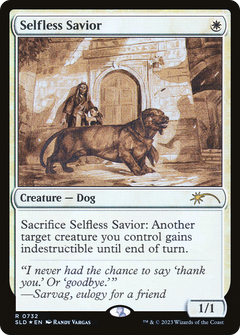 Selfless Savior (Sketch) [Secret Lair Drop Promos]-1