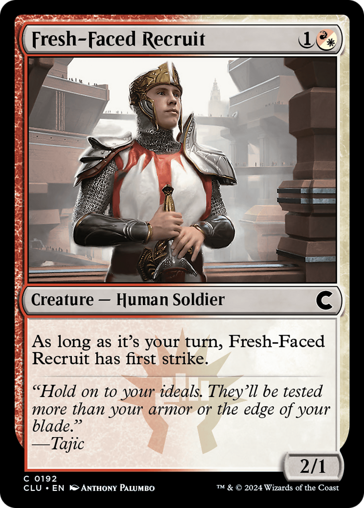 Fresh-Faced Recruit [Ravnica: Clue Edition]-1